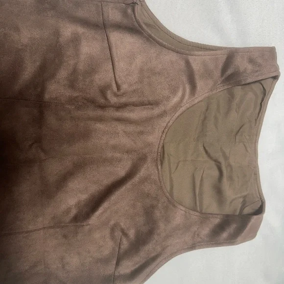 Cider Chocolate Brown Mini Dress - Picture 4 of 6